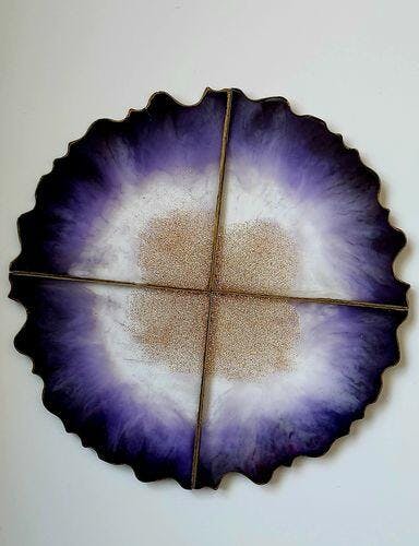 Agate Resin Coasters Kit