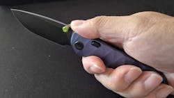 Marten 330 | Dark Blue Aluminium + Blackwash 154CM - A1615