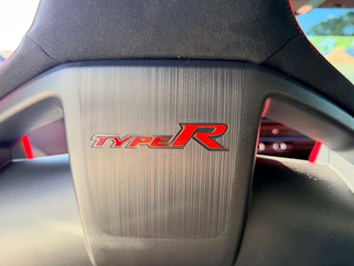 AFD Overlays Front Seat Logo Pre-cut Overlay compatible with 2023+ Honda Civic Type-R FL5