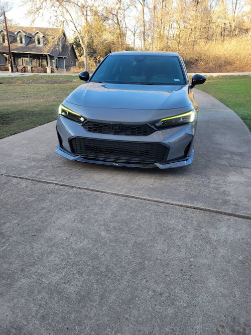 DRL Daytime Running Light and Amber Delete Pre-cut Overlay Tint V1 for 2022+ Honda Civic