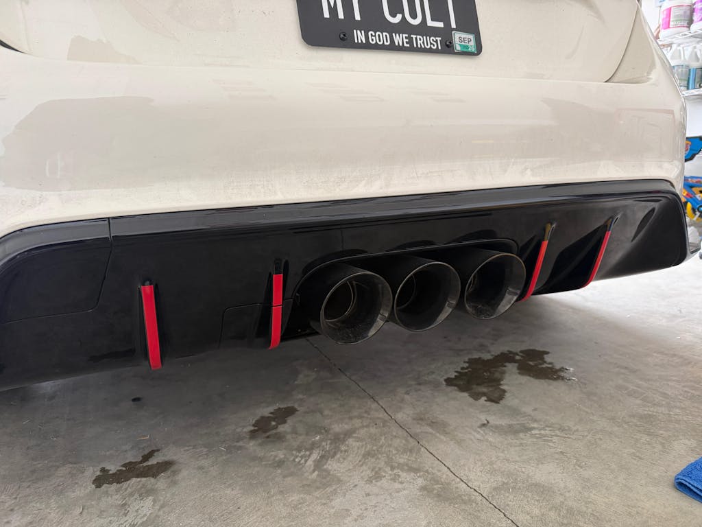 2023+ Honda Civic Type-R FL5 Diffuser Pin-stripe Pre-cut Overlay