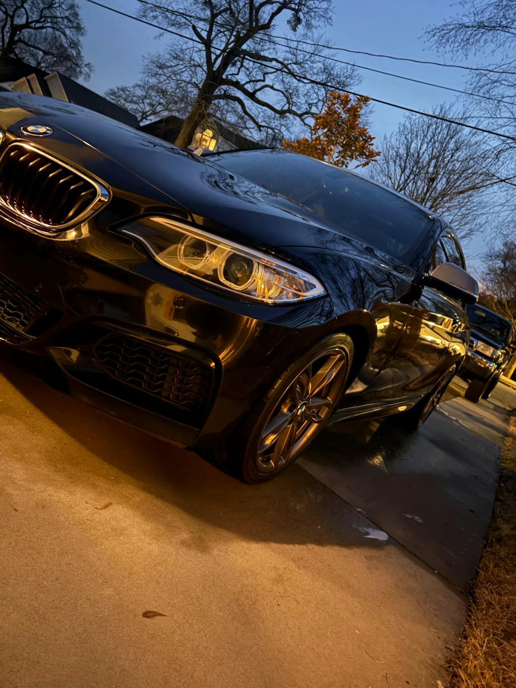 BMW 2-Series Coupe Front Bumper Reflector Overlay