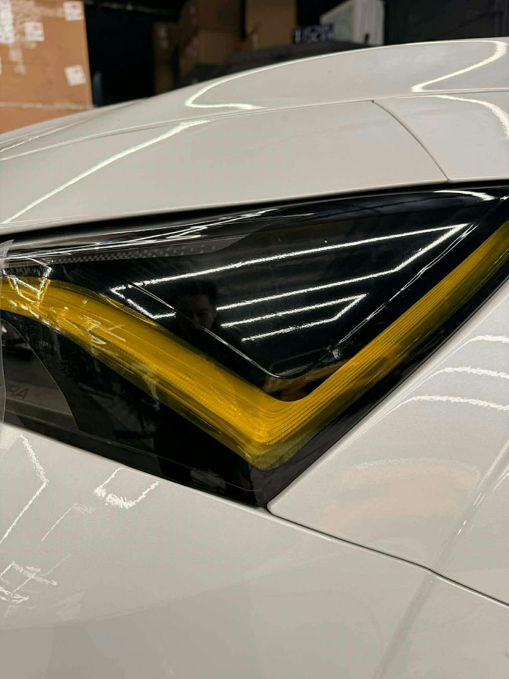 Headlight DRL Daytime Running Lights and Amber Delete Pre-cut Overlay Tint for 2023+ Acura Integra