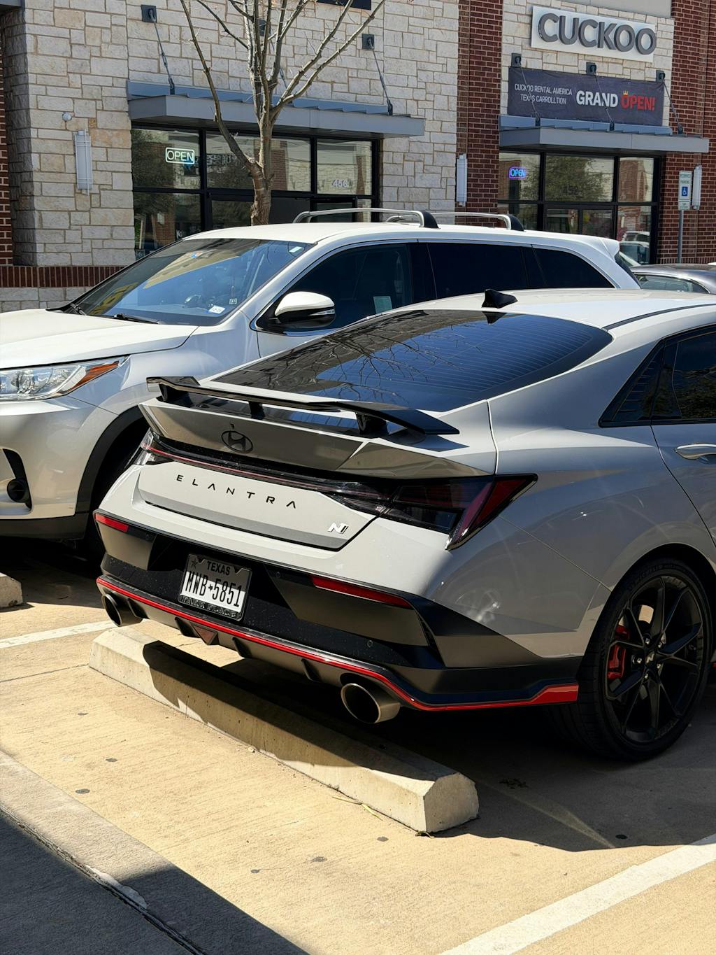 Smoked Tail Light Turn-Reverse Pre-Cut Overlay for 2021+ Elantra N