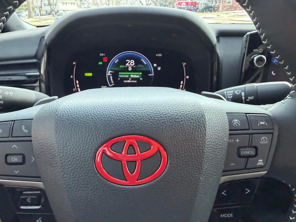 AFD Overlays Steering Wheel Emblem Pre-Cut Overlay compatible with 2025+ Camry