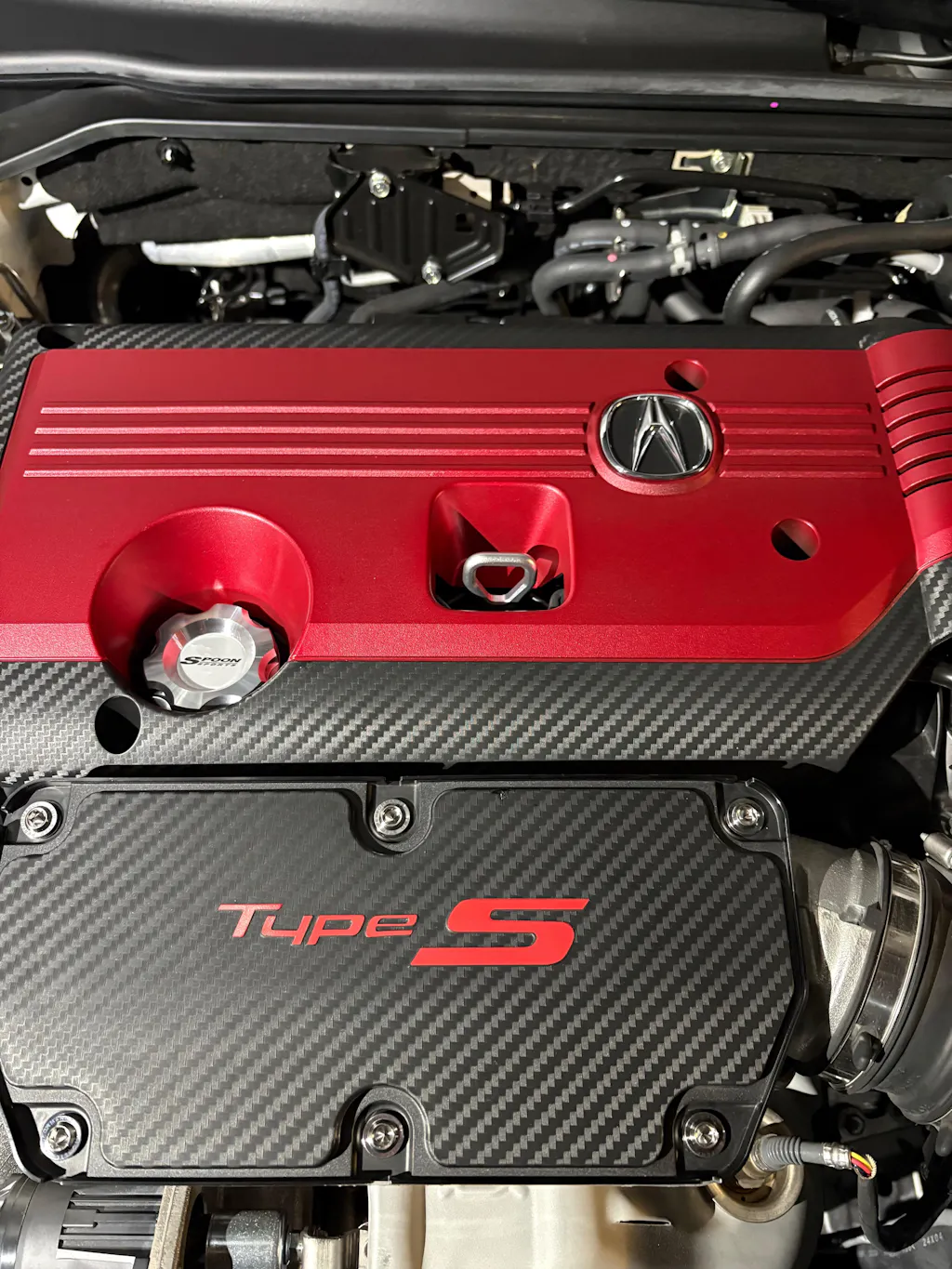 AFDOverlays Intake Cover Logo Pre-cut Overlay compatible with 2023-2026 Integra Type-S