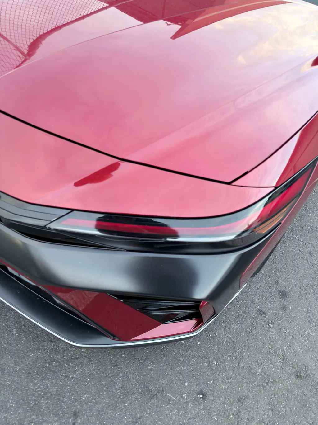 Headlight Day Time Running Light DRL Tint for 2024+ Elantra and Elantra N