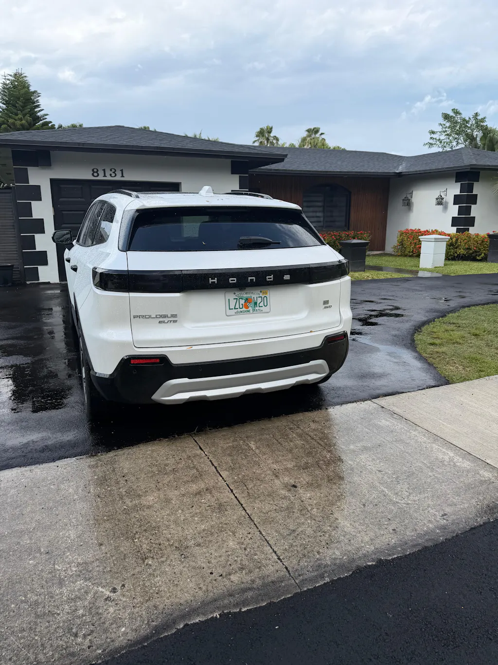 Rear Brake Tail Light Turn Signal and Reverse Light Pre-cut Overlay Tint for 2024+ Honda Prologue