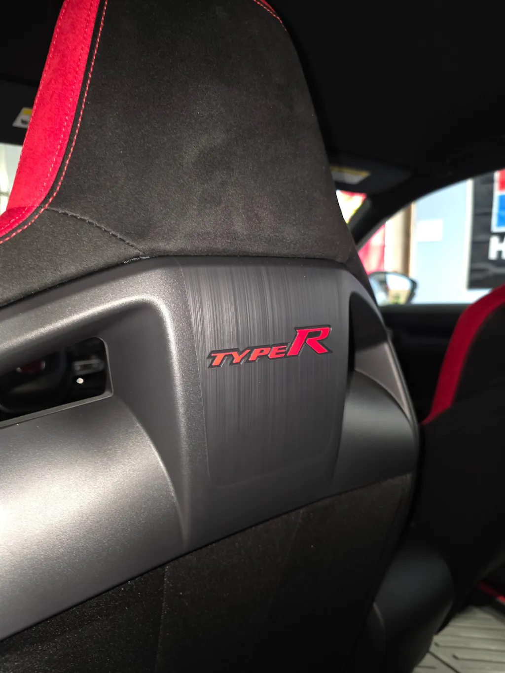 AFD Overlays Front Seat Logo Pre-cut Overlay compatible with 2023+ Honda Civic Type-R FL5