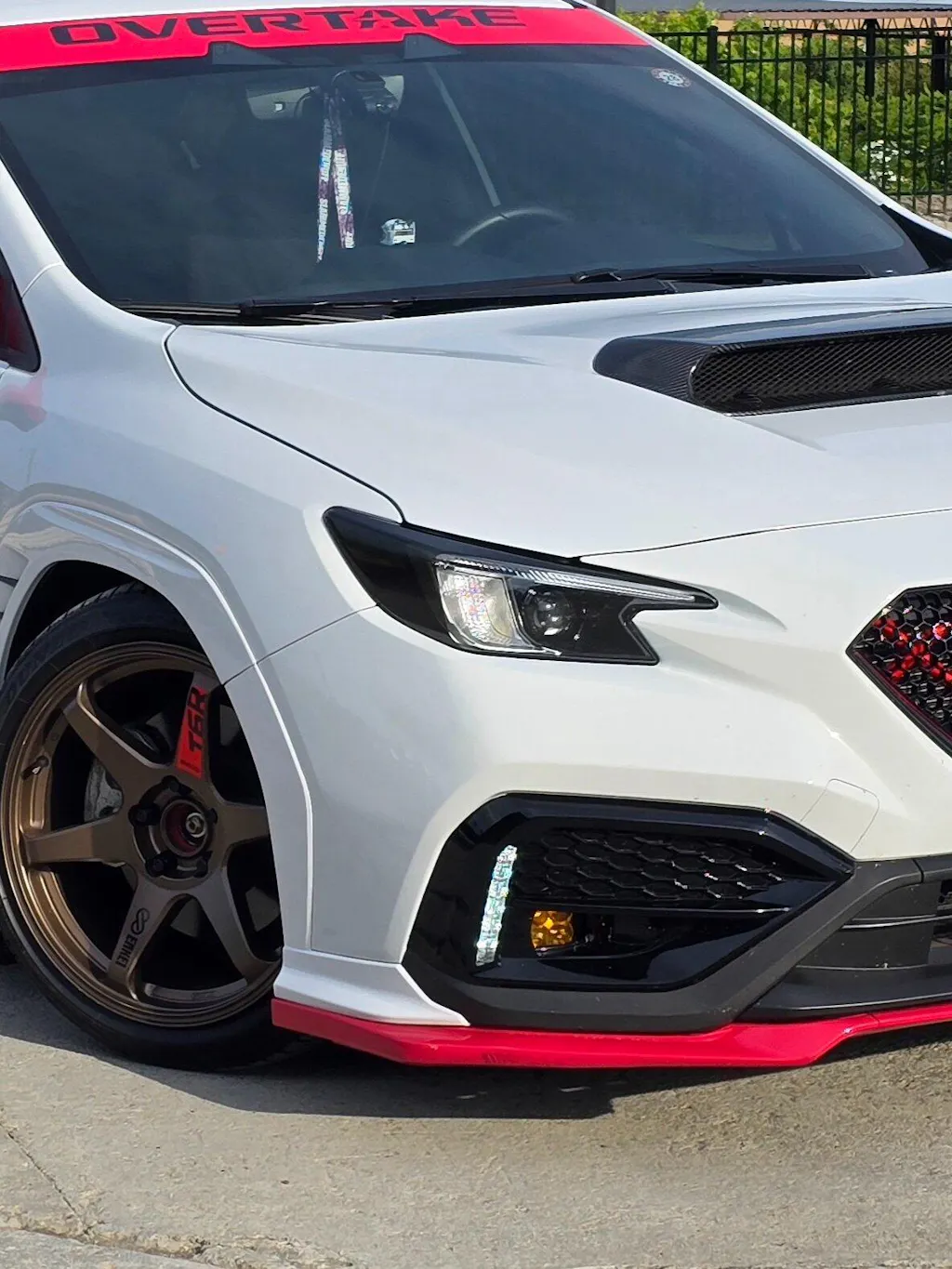 2022+ WRX Headlight Eyelid Pre-cut Overlay