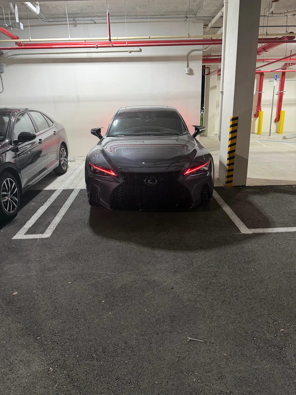 Headlight DRL Daytime Running Light Tint and Amber Delete Pre-Cut Overlay for 2021-2026 Lexus IS300 IS350 IS500