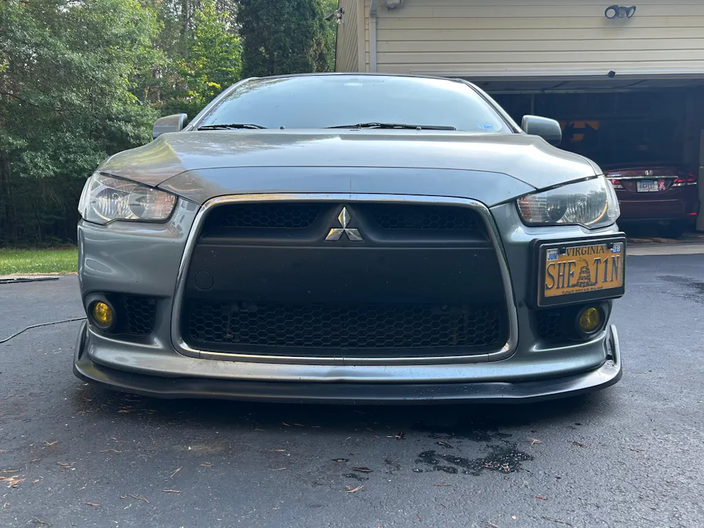Mitsubishi Evolution 10 Fog Light Overlay