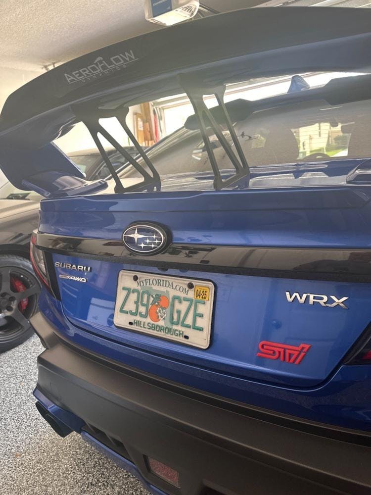 2022-2024 スバル WRX STI ウィングスタビライザー – AeroflowDynamics