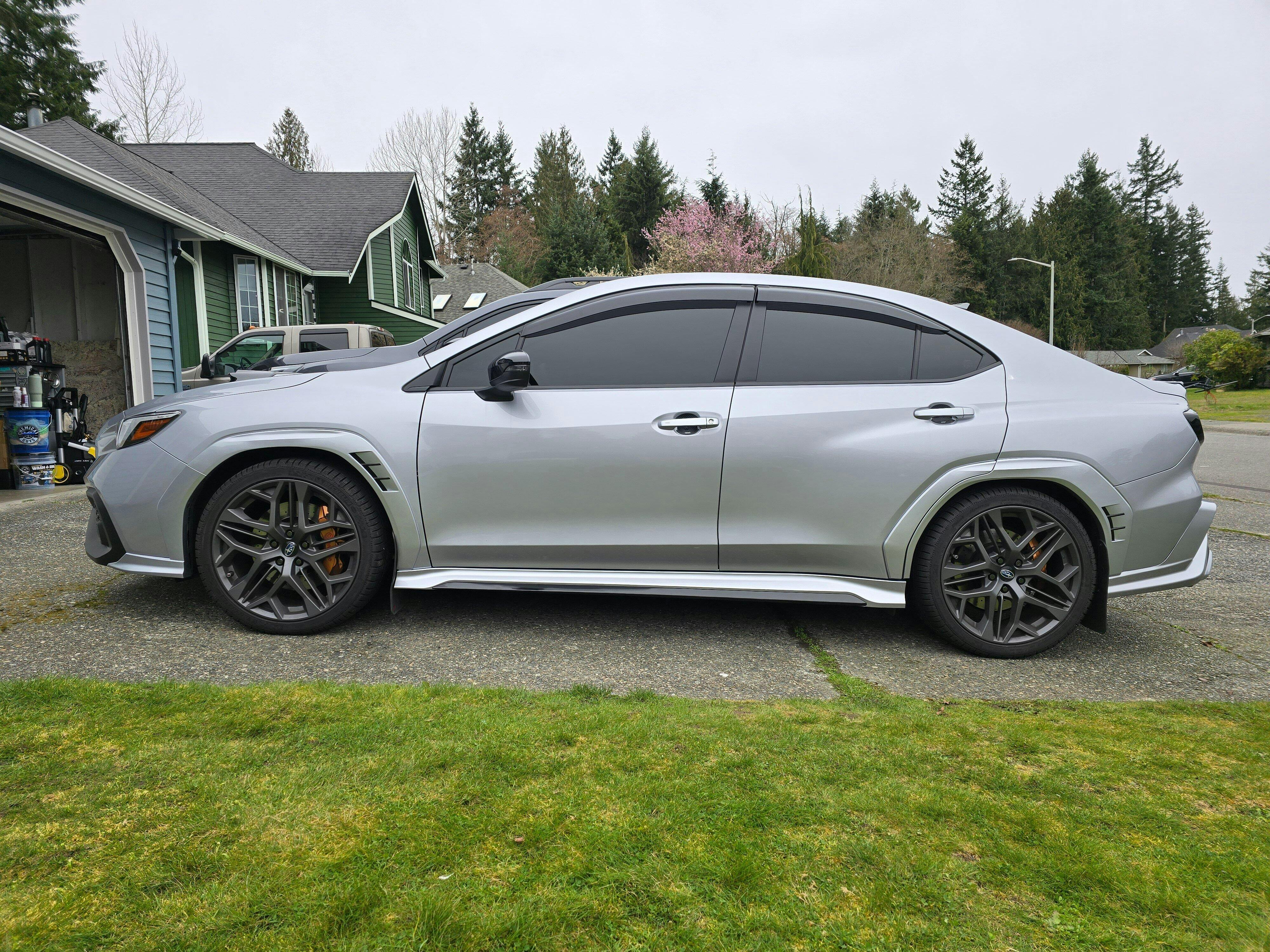 2022-2024年式 スバル WRX ペイントマッチ Sスタイル サイドスカート