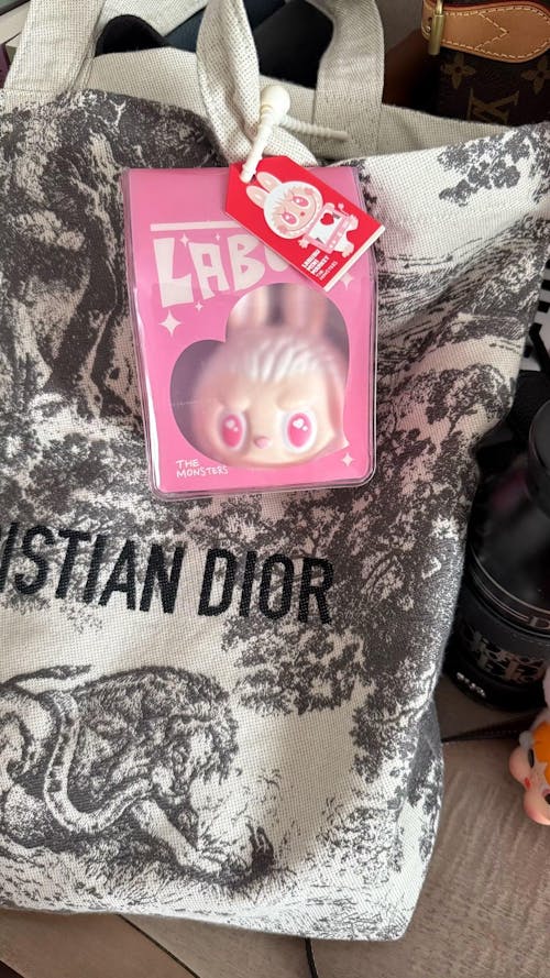 Pop Mart Labubu The Monsters Wacky Mart Series Squishy Charm Sealed Case