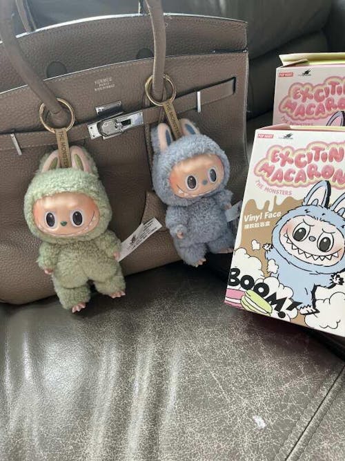 Pop Mart Labubu The Monsters Exciting Macaron Vinyl Face Sealed Case