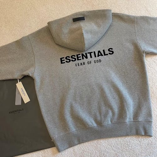 Fear of God Essentials Core Collection Hoodie Dark Oatmeal