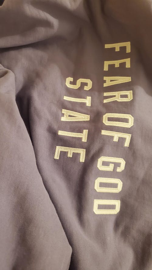 Fear of God Essentials Heavy Fleece Full Zip Hoodie Lavender