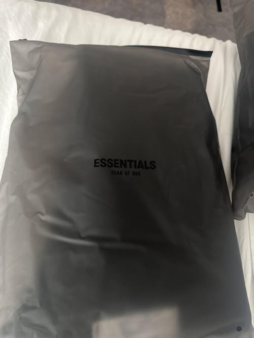 Fear of God Essentials Fleece Hoodie II Black FW24