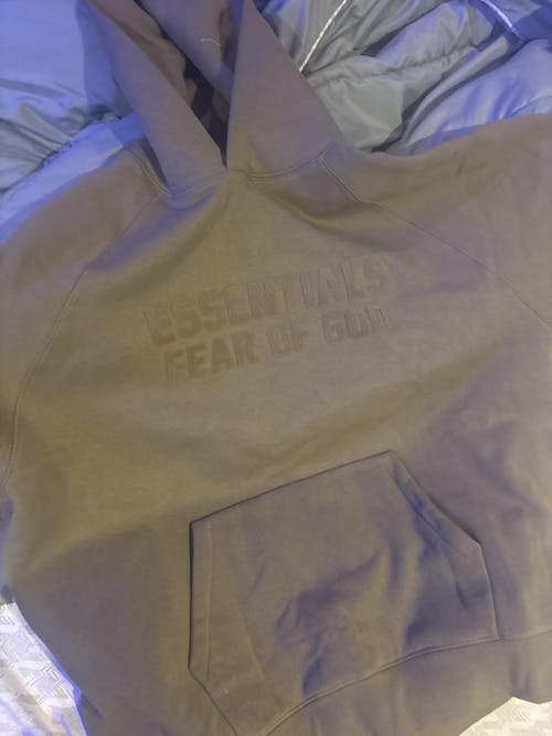 Fear of God Essentials Hoodie Wood