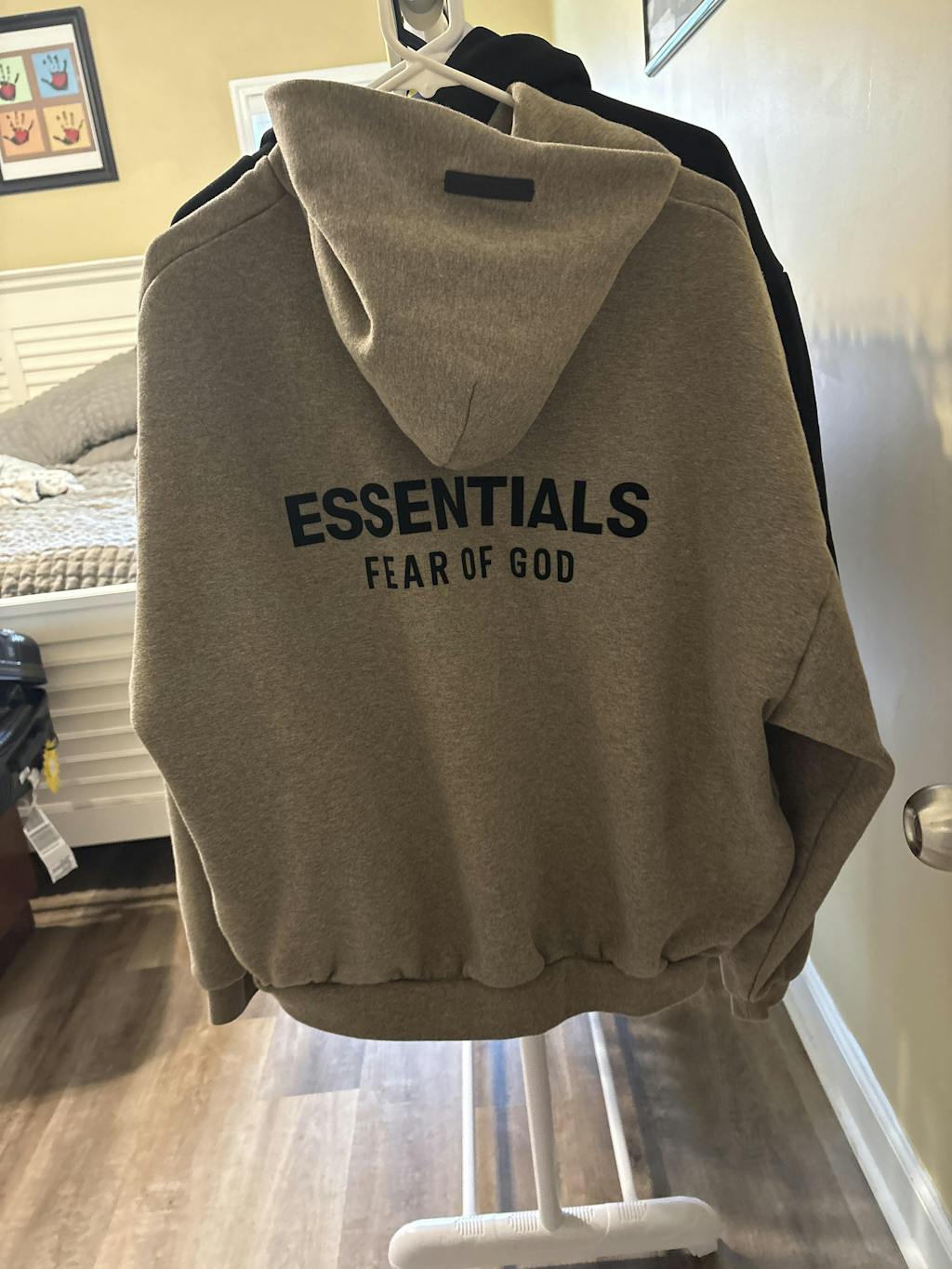 Fear of God Essentials Fleece Hoodie II Heather Gray FW24