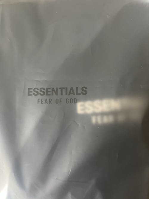 Fear of God Essentials Fleece Hoodie II Black FW24