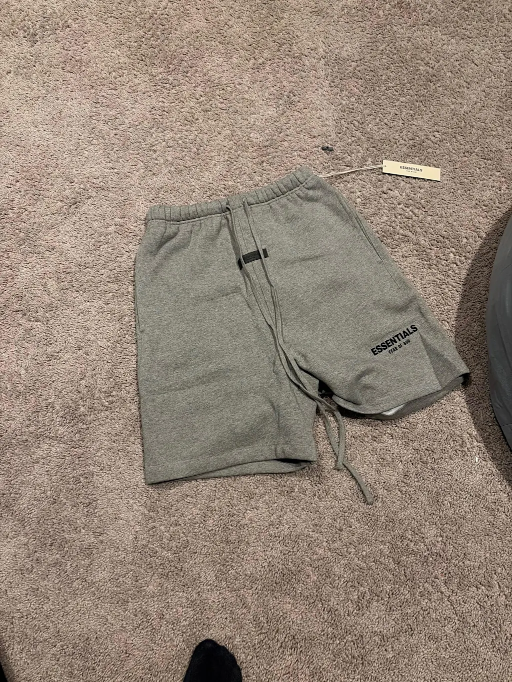 Fear of God Essentials Sweatshort Dark Oatmeal