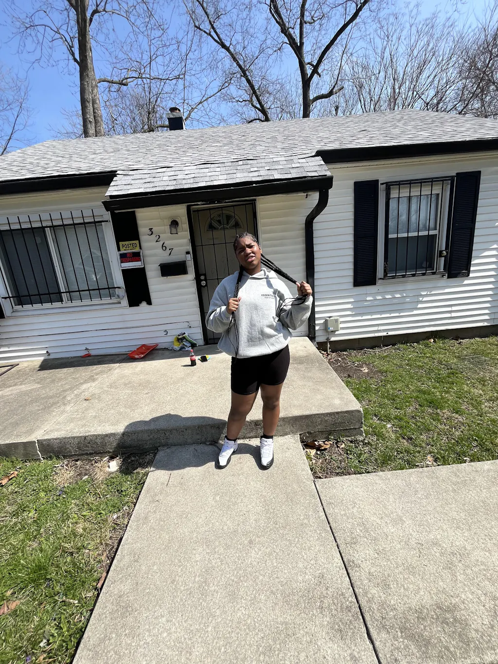 Fear of God Essentials Fleece Hoodie II Light Heather Gray FW24