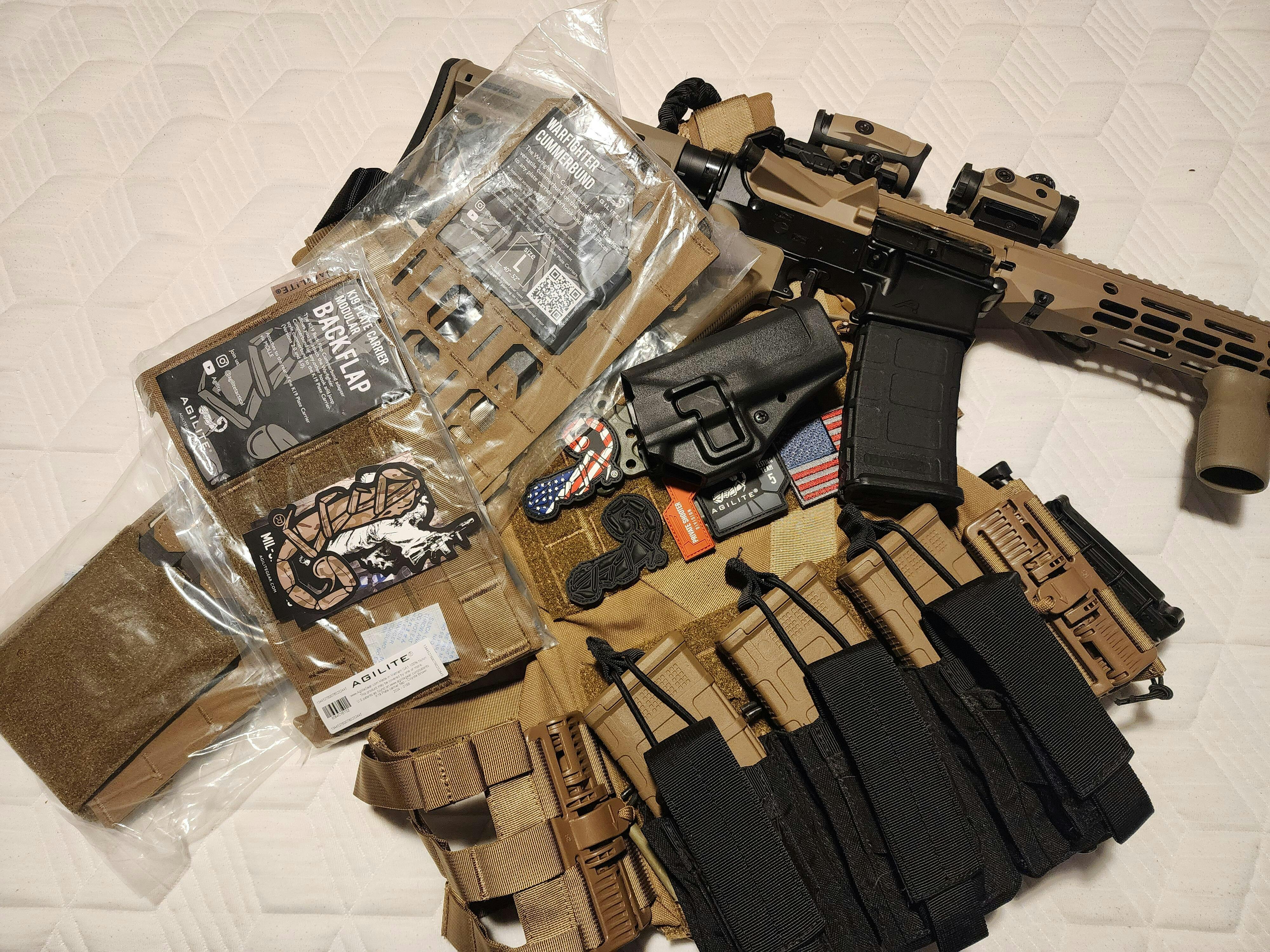 K19™ Plate Carrier Back Flap Cummerbund Adapter (sku: 8064BLK1SZ