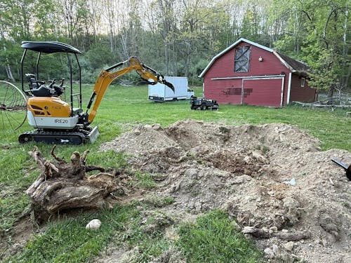 Ripper Mini Excavator Attachment Tool for Tough Soil and Frozen Ground