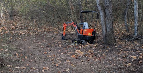 NW-A1 | 13.5 HP B&S Engine Mini Excavator with 6 Attachments