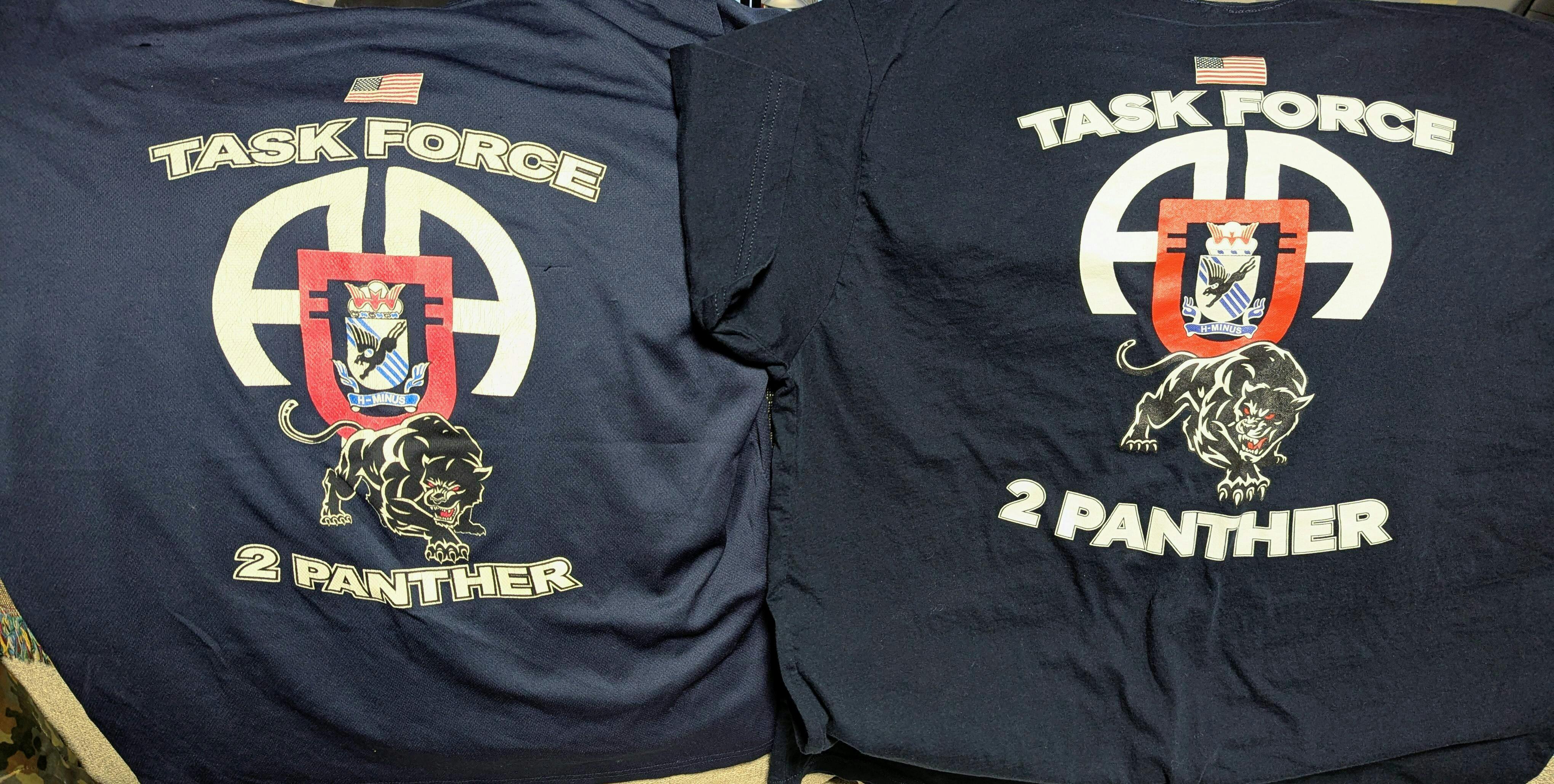 2/505 PIR Task Force 2 Panther GWOT-Era T-Shirt – Airborne Apparel Co.