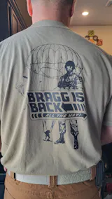 Bragg is Back T-shirt