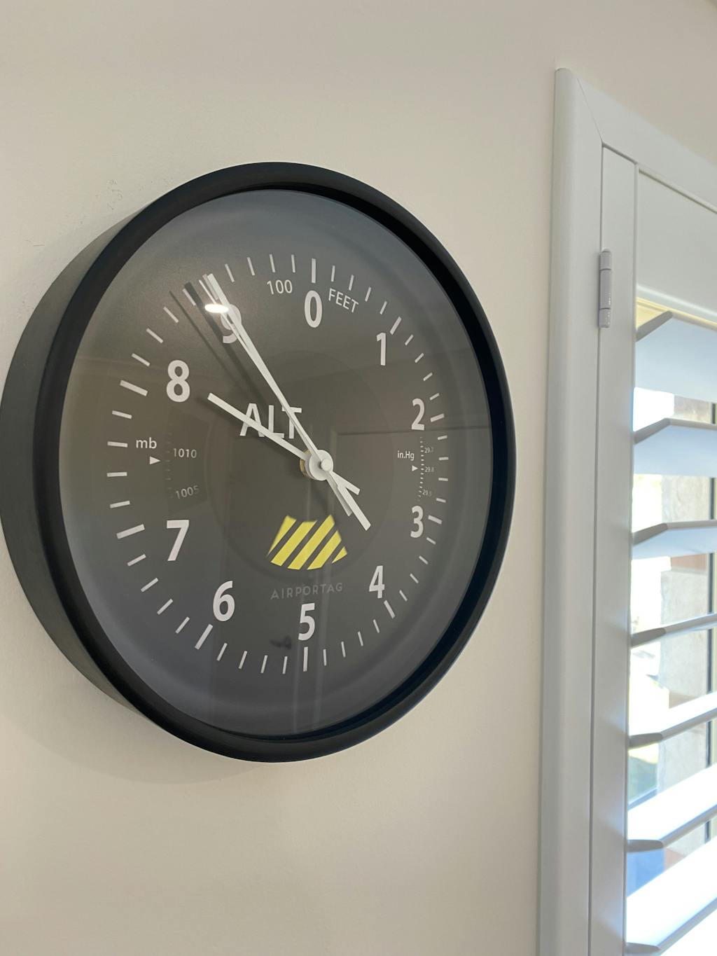 Jet Engine Wall Clock