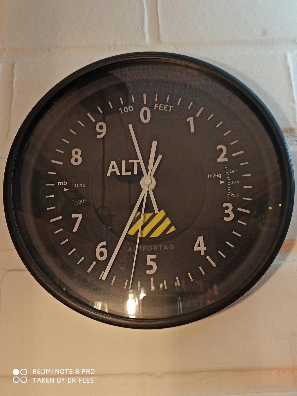 Jet Engine Wall Clock