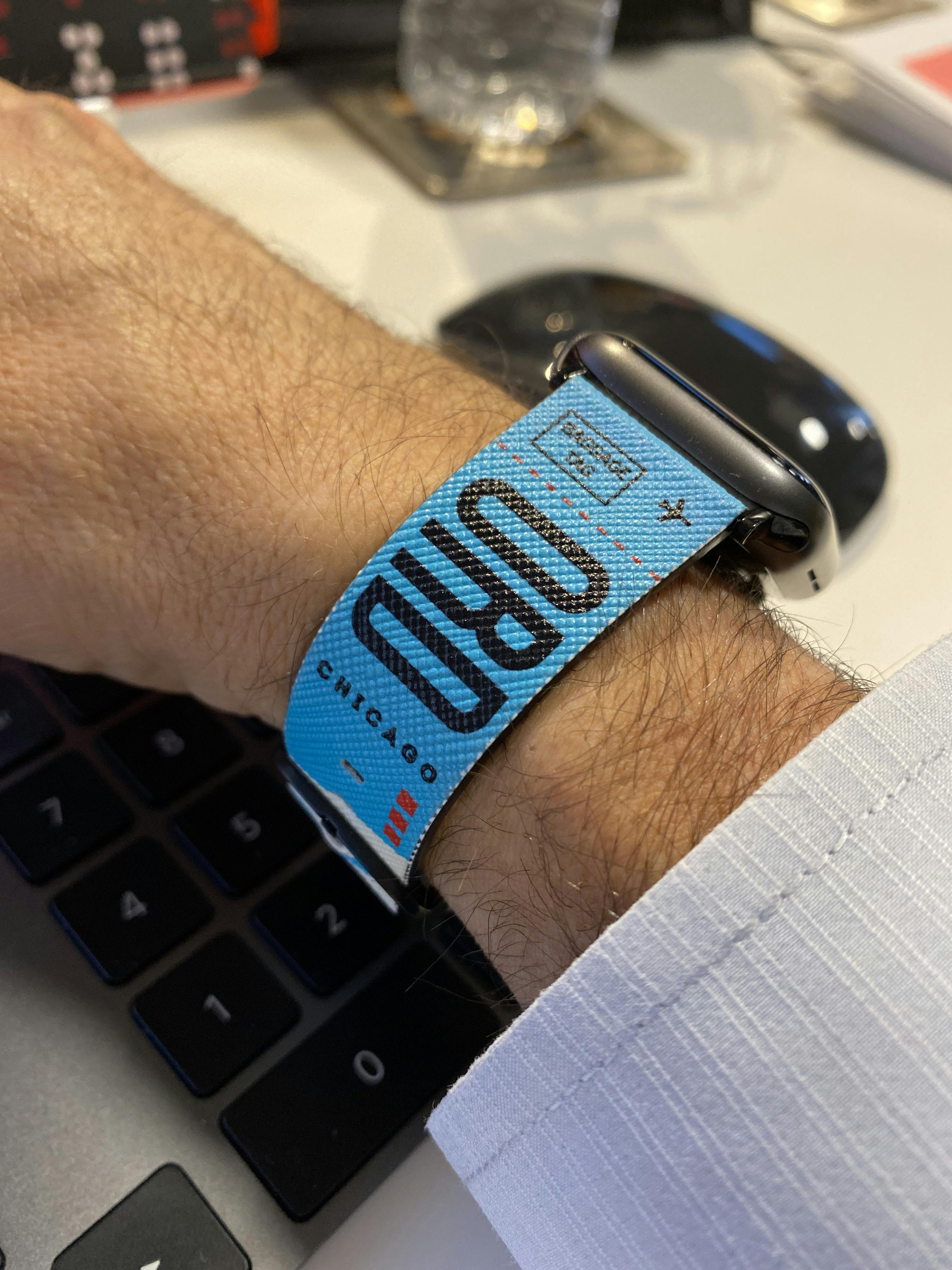 Boarding Pass Apple Watch Band