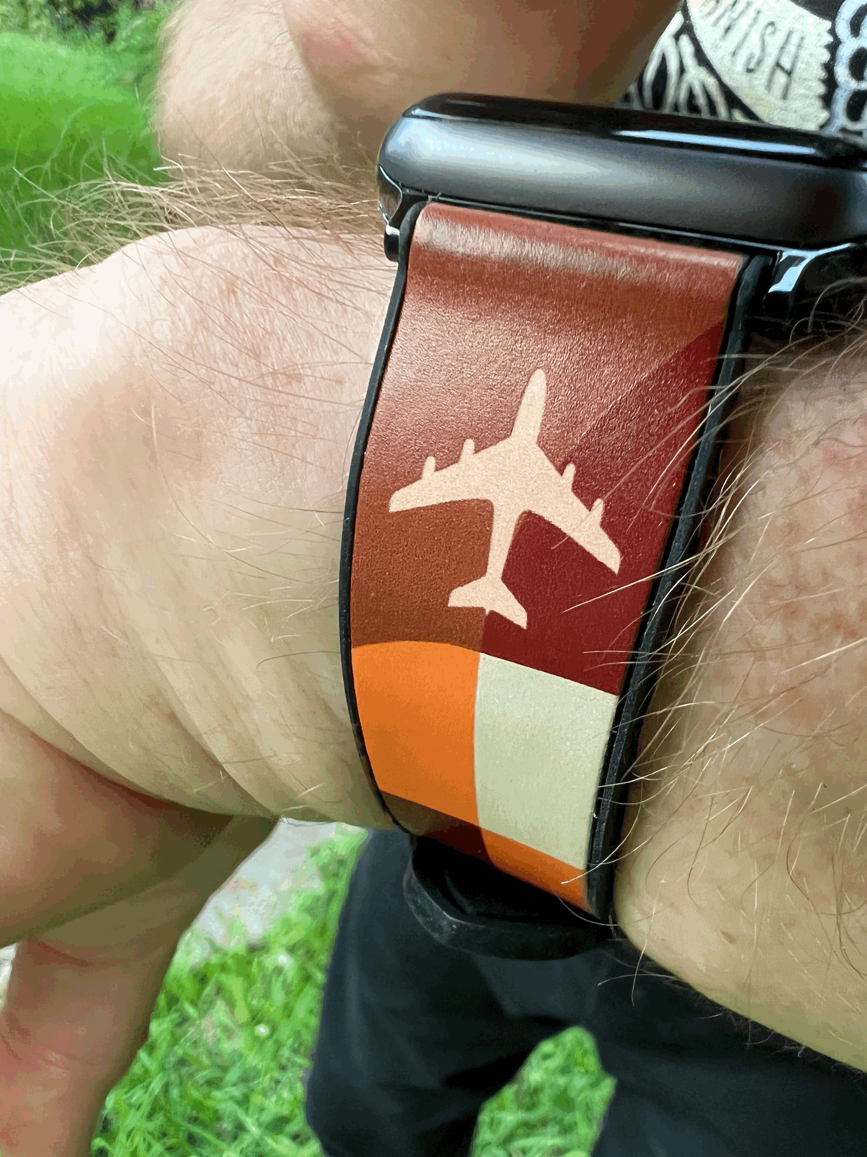 Boarding Pass Apple Watch Band