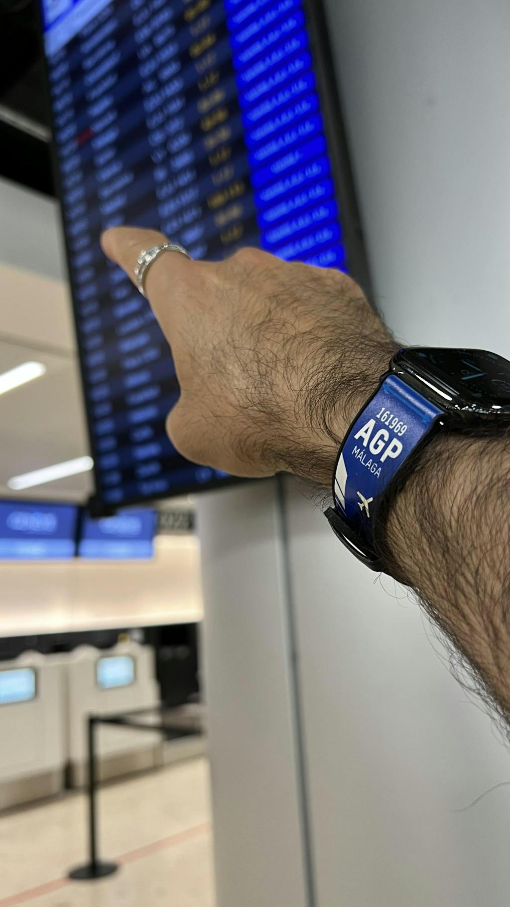 Boarding Pass Apple Watch Band
