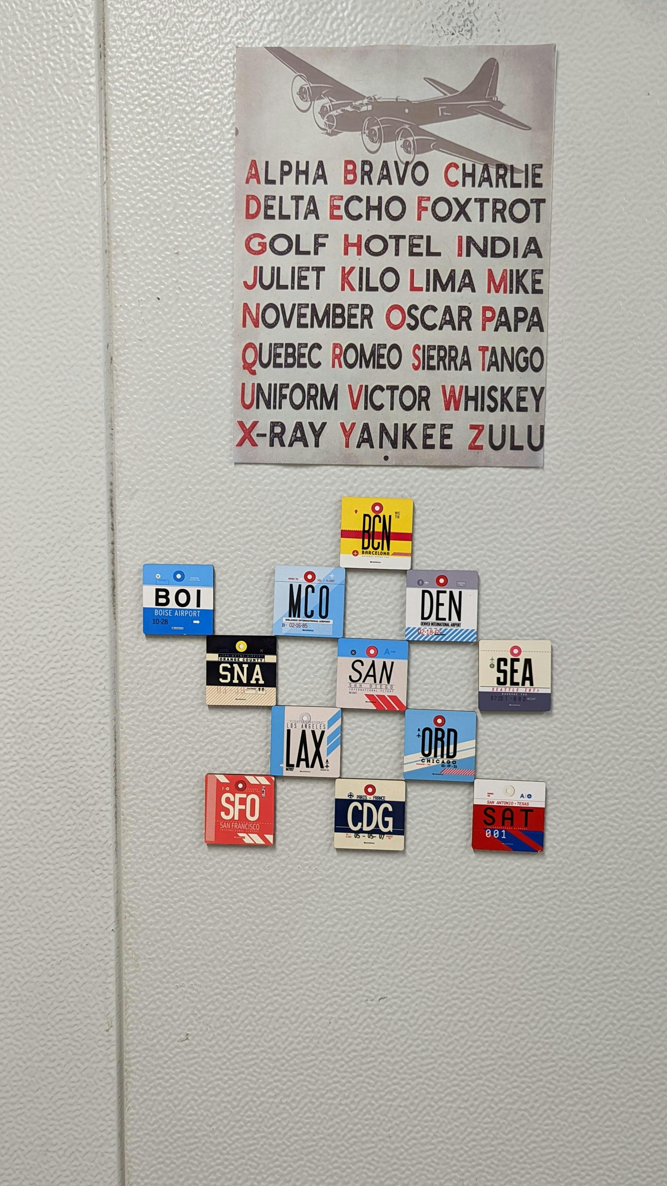 Fridge New York Airports IATA code NYC