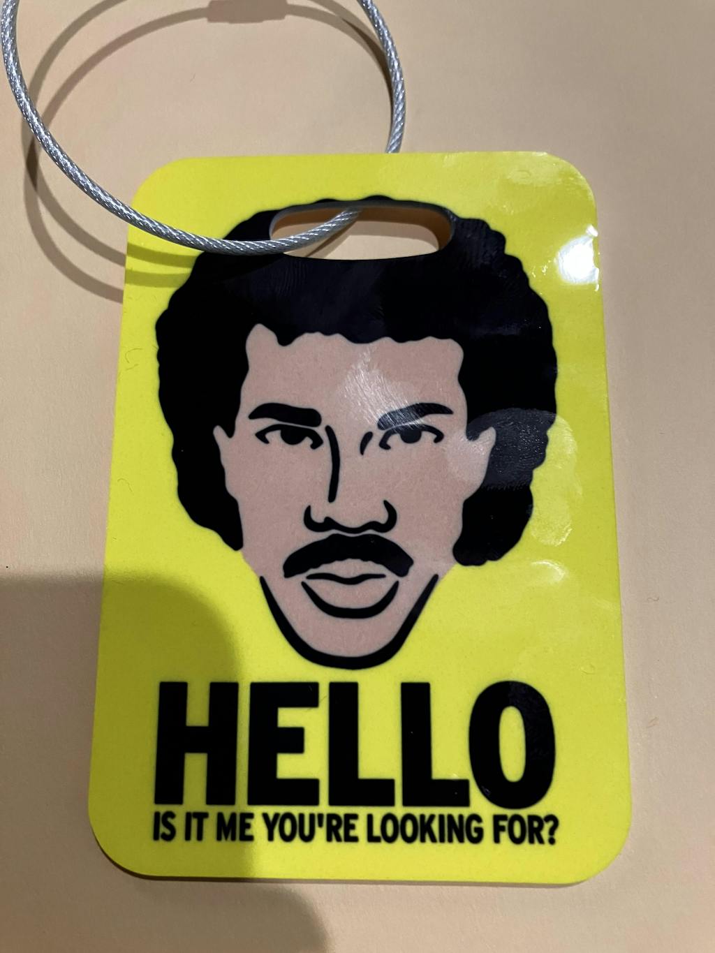 Hello Luggage Tag Is it me you're looking for baggage tag