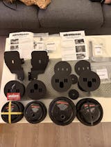 airmaxxx Front & Rear Air Suspension Bracket Kit Fits 1965-70 Impala