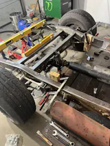 MaxTrac 1800LL-4 Rear Shock Fits 1973–87 Chevy C10 2WD w/5" Rear Drop