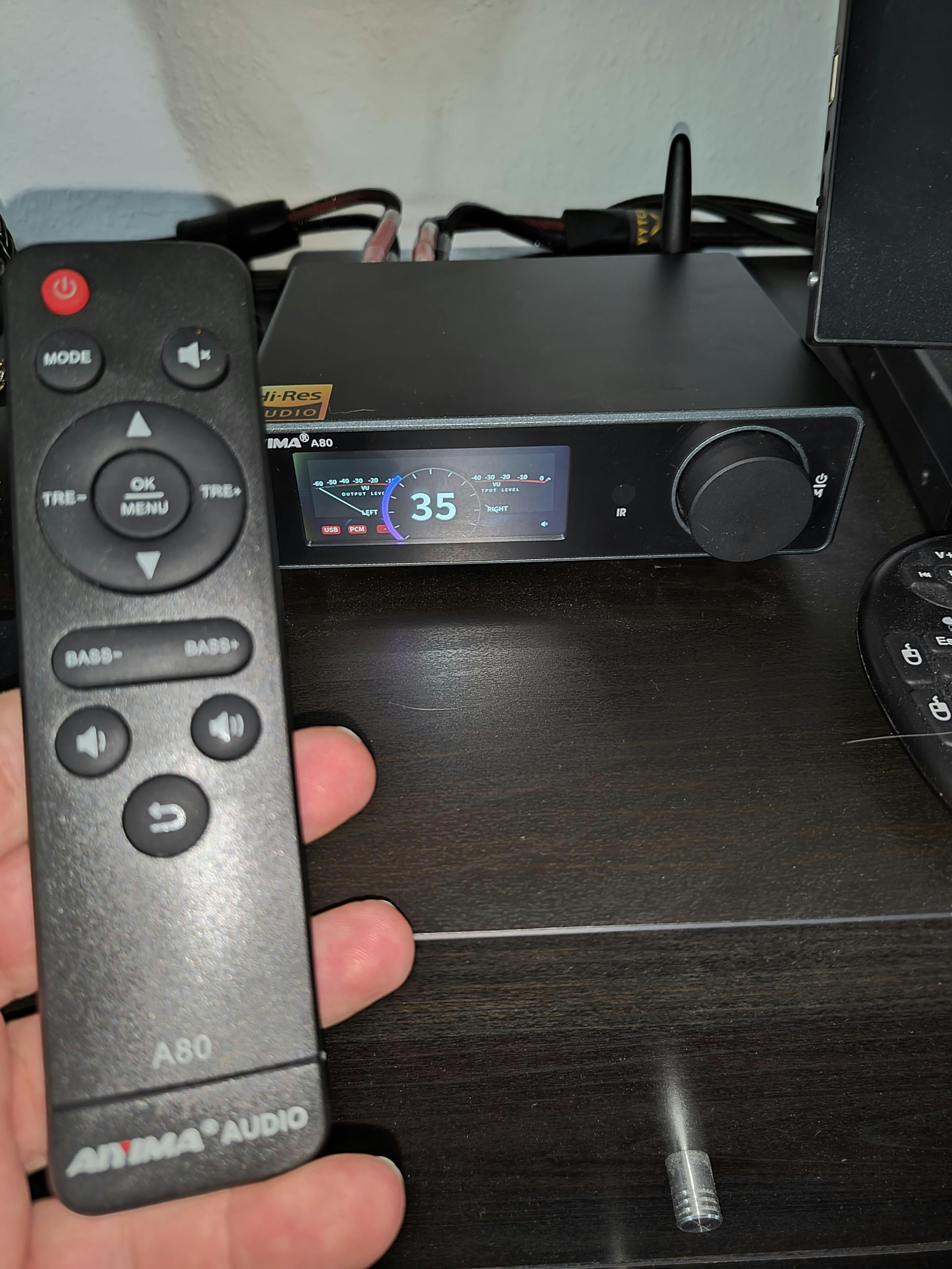 AIYIMA A80 Power amplifier Software board and remote control Upgrade f
