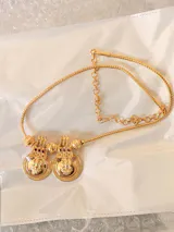 2 Lakshmi Coin Pathakam Necklace