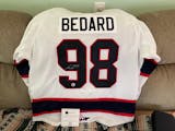 Connor Bedard Signed Team Canada White Hockey Jersey 656874500964