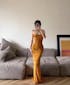 Nyasha Midi – Amber Corset-Style Dress
