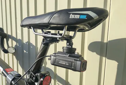 AKY-710S 自転車専用サドル下に取り付けマウント簡単取付