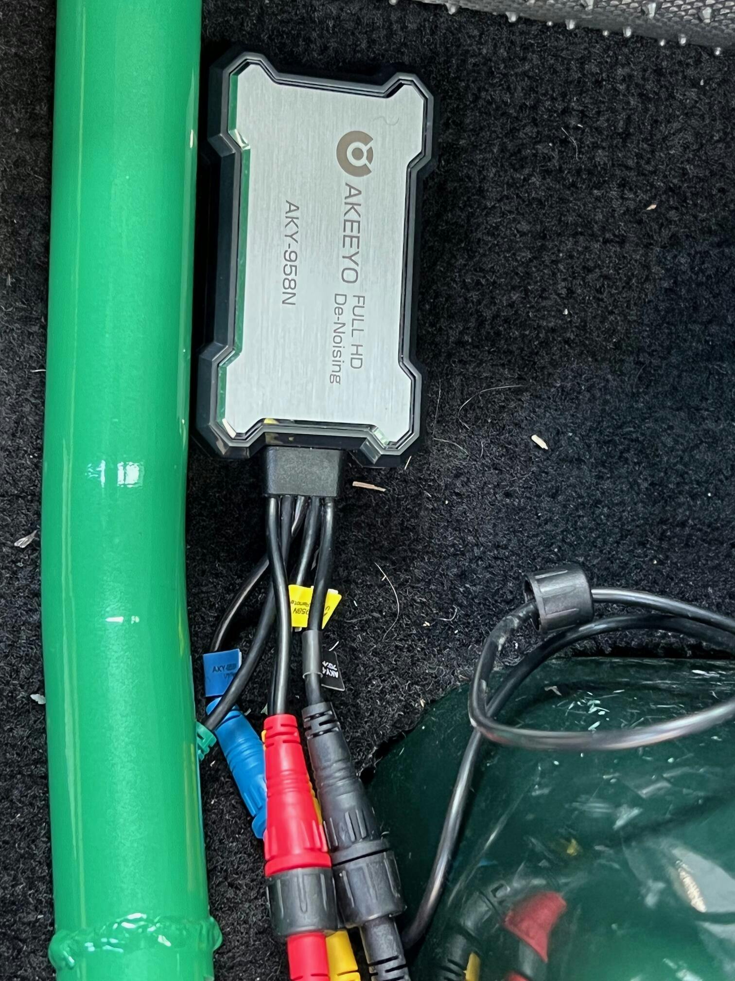 AKEEYO：バイク専用設計 ドライブレコーダー 前後カメラ WiFi機能 全体