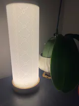 Large 'Alu'alu Cylinder Lamp