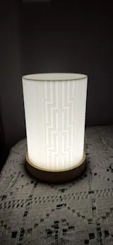 Poutama Cylinder Lamp